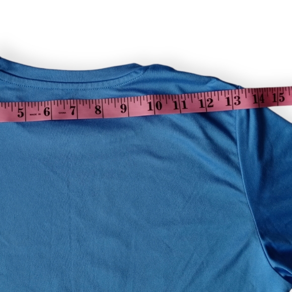 C9 by Champion Boys' Short Sleeve T-Shirt. SIZE L(12/14) .Color Blue - Picture 6 of 11